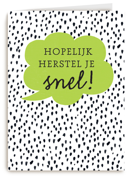 Beterschapskaart operatie Hopelijk herstel je snel