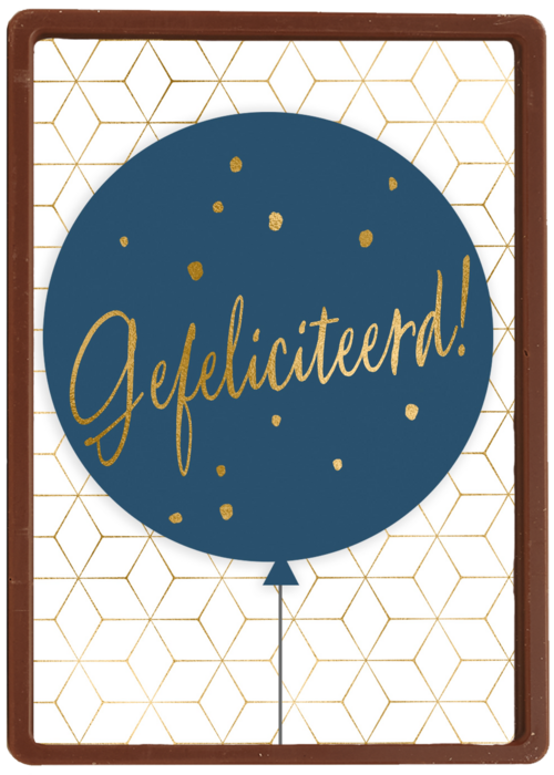 Verjaardagskaart Hallmark | Verjaardagskaart Man Hip Ballon Met Gefeliciteerd