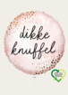 Ballon Dikke Knuffel Roze Eco