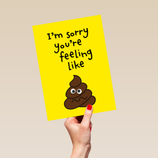 I am sorry you are feeling like shit