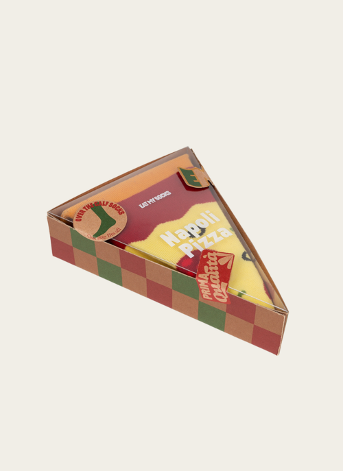 Eat My Socks Napoli Pizza Sokken | Eat My Socks Cadeau Modeaccessoires |