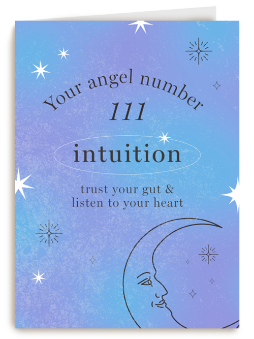 Angel Numbers   111   intuition   stijlvol