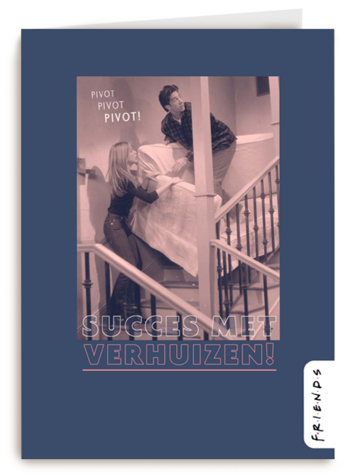Friends kaart nieuwe woning Pivot