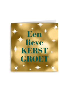 kerstkaart hip een lieve kerstgroet