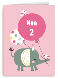 olifant met ballon