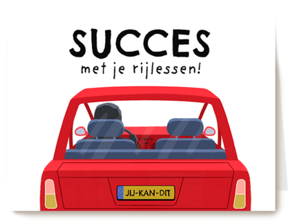 Rijbewijs succes met je rijlessen