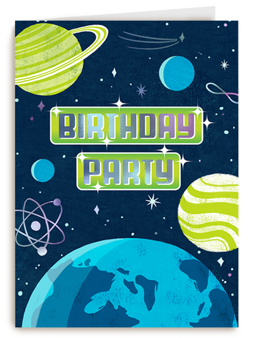 Kaart Hallmark | Feest | Birthday Party Ruimte