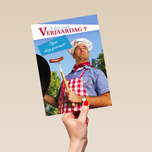 fijne dag gewenst met barbecue