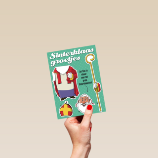 sinterklaaskaart Sinterklaas Groetjes