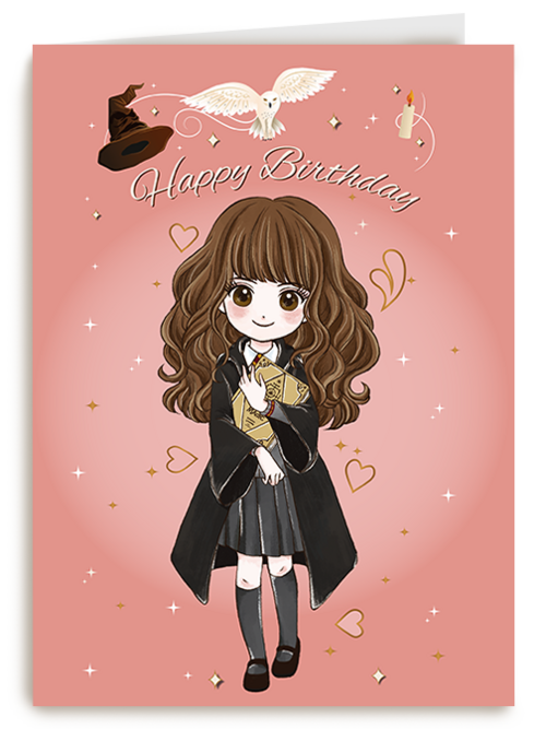 Verjaardagskaart Hallmark | Harry Potter Happy Birthday Hermelien
