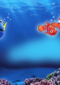 Nemo zwemt met vrienden