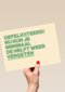 Gefeliciteerd nu kan je minimaal de helft vergeten andc