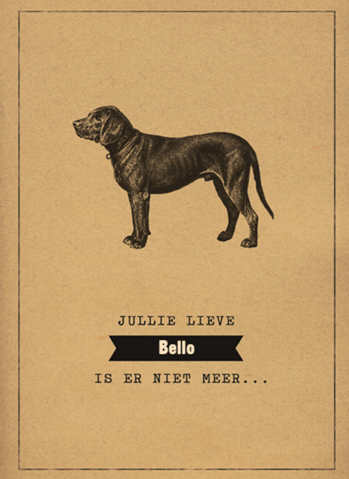 Houten Kaart Condoleance Kaarten | Houten Kaart Hallmark | Condoleance Kaarten | Condoleance Huisdier Jullie Lieve Hond Is Er Niet Meer