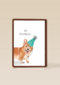Verjaardagskaart hee feestbeest Corgi