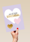 moederdag kaart stijlvol voor de liefste bonus mama