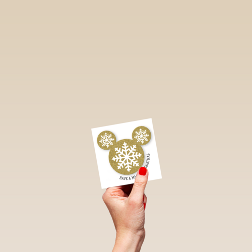 disney adult kerstkaart have a magical christmas