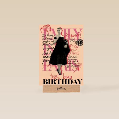 Tres beau birthday Emily in Paris