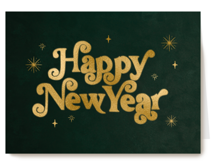 golden happy new year
