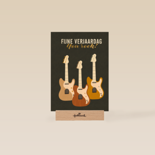 Verjaardagskaart you rock