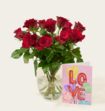 Brievenbusbloemen Rozen Rood