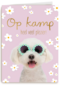 Hond op kamp