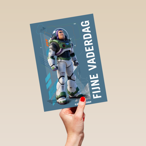 vaderdag kaart buzz lightyear