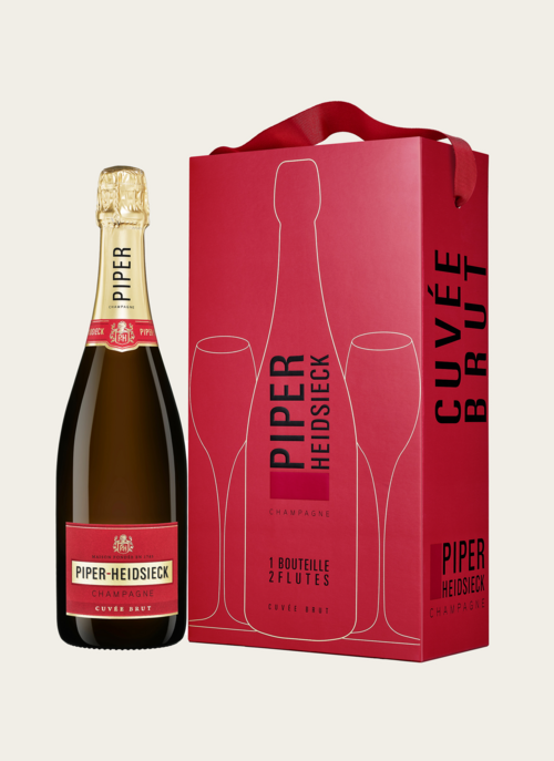 Geschenkset Piper-heidsieck Brut + 2 Glazen | Piper-heidsieck Cadeau Drank En Eten |