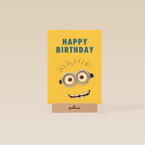 Minions verjaardagskaart happy birthday