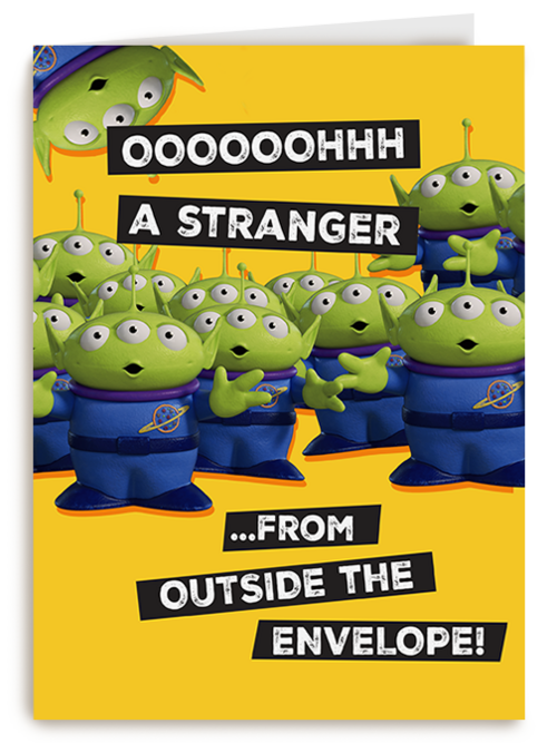 Kaart | Zomaar | Toy Story Stranger Outside