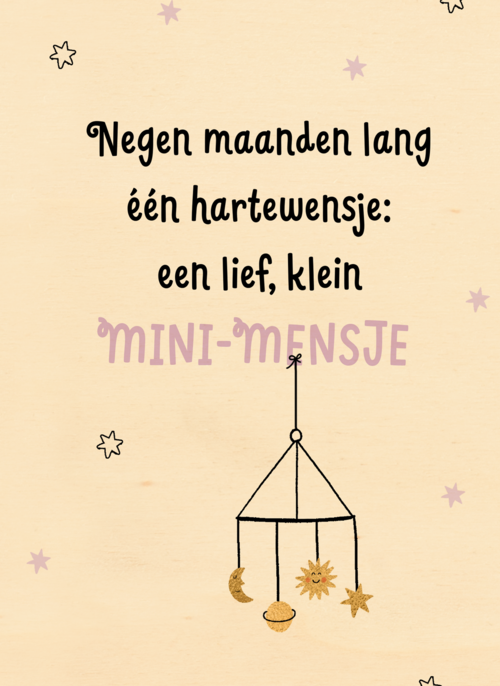 9 maanden lang een hartenwensje