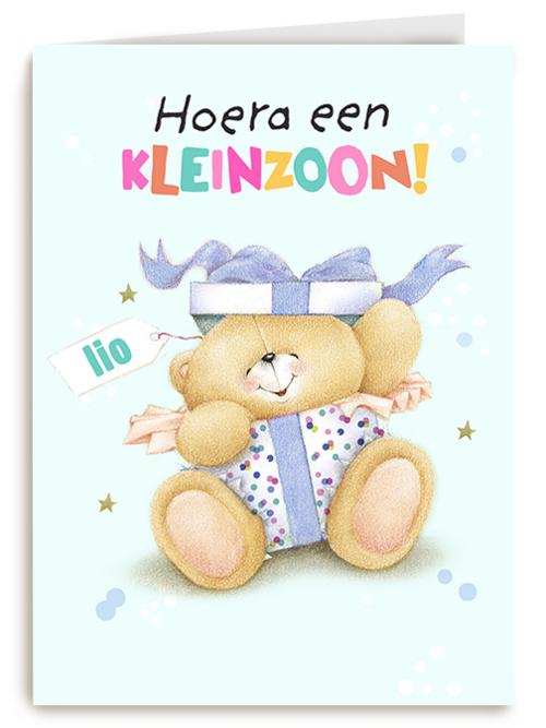 Forever Friends Hoera een kleinzoon