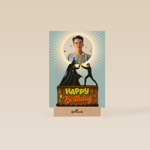 Happy Star Wars Birthday fotokaart