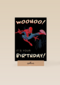 Spiderman verjaardagskaart woohoo