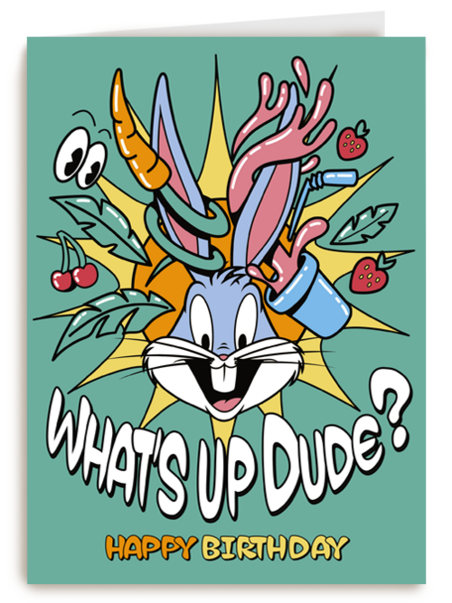 whats up dude van bugs bunny