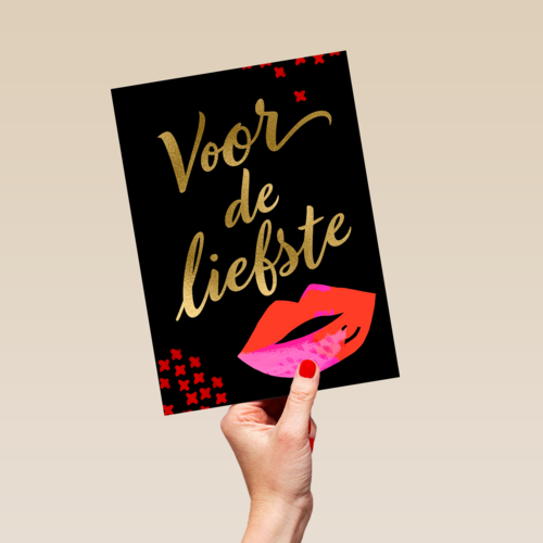 valentijnskaart stijlvol voor de liefste