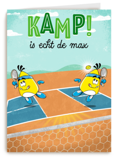 Sporta kaart Kamp is echt de max