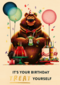 folio bear its your birthday treat yourself