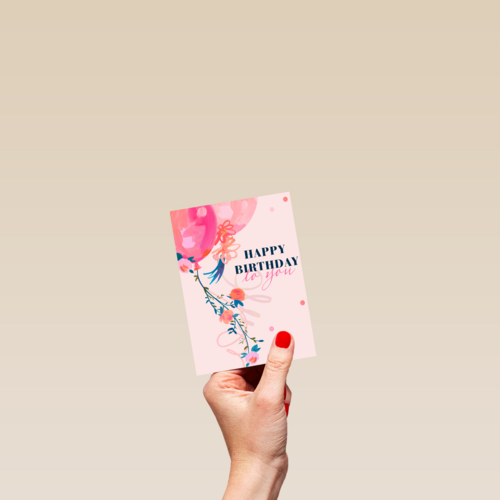 verjaardag kaart vrouw happy birthday to you