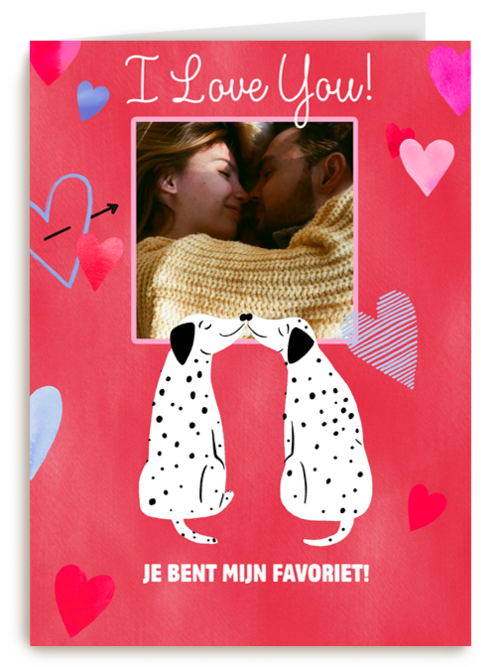 Jij bent mijn favoriet fotokaart