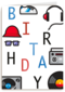 Happy birthday dj kaart