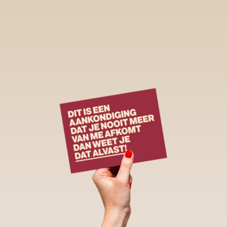 andC aankondiging