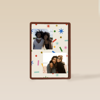 Fotokaart Confetti