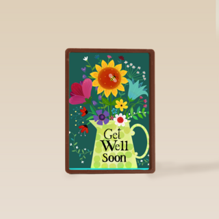 Beterschap kaart Get well soon