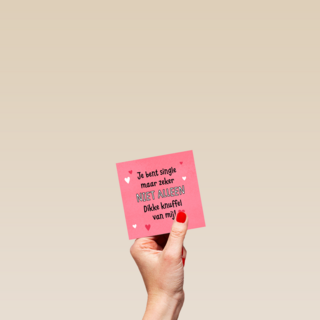 Je bent single maar zeker niet alleen
