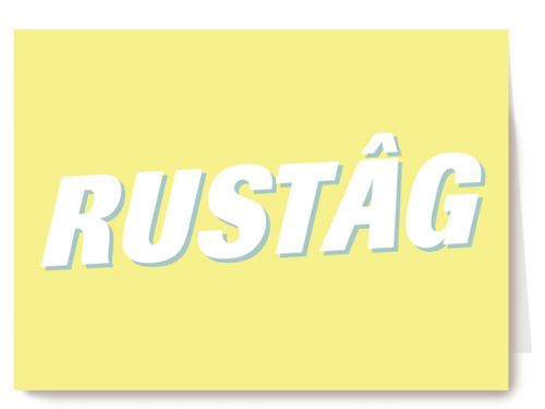 zomaar kaart beterschap rustag dialect dialecten staykation