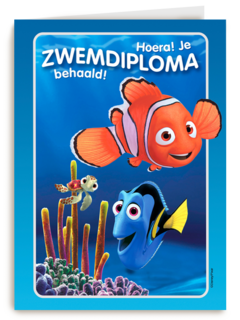 Nemo zwemt met vrienden