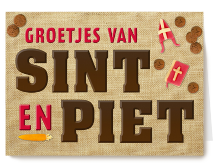 groetjes van sint en piet