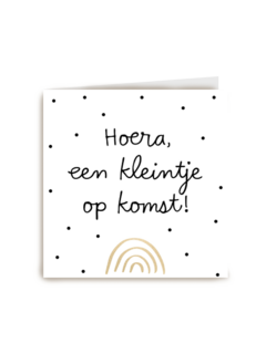 een regenboog voor een kleintje