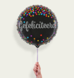 Ballon Gefeliciteerd Confetti