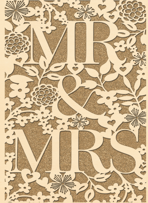 Houten Kaart Felicitatie Huwelijk | Houten Kaart Hallmark | Felicitatie Huwelijk | Mr Ms Trouwen